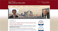 Desktop Screenshot of dolandlaw.com